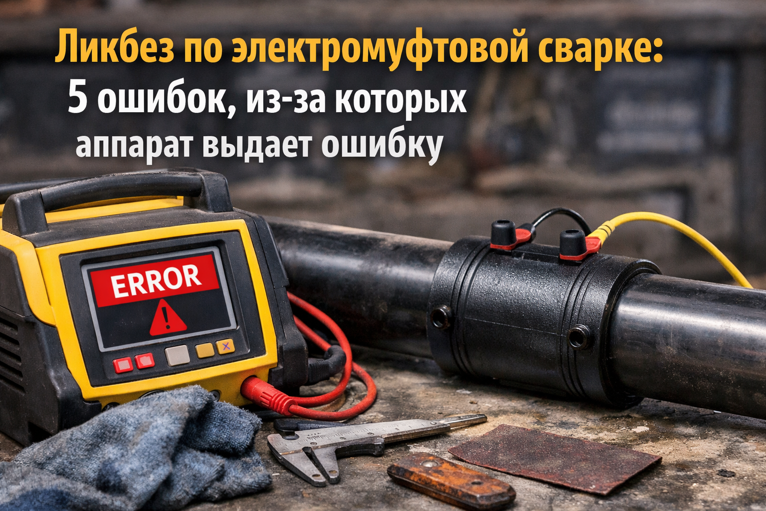 5 основных ошибок в электромуфтовой сварке и как их избежать для безупечной работы аппарата 5 основных ошибок в электромуфтовой сварке и как их избежать для безупречной работы аппарата