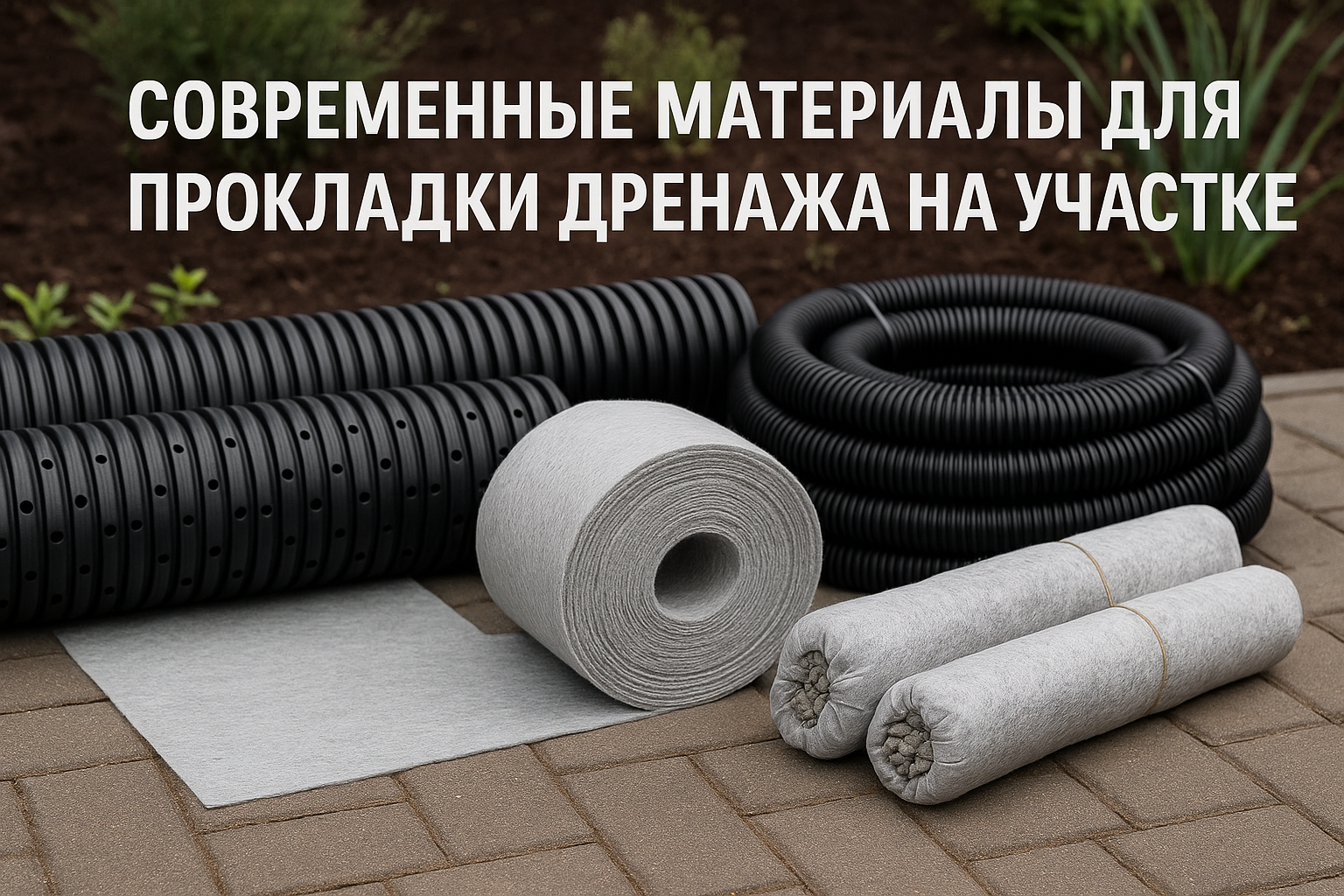 Лучшие современные материалы для дренажа участка: все, что нужно знать для эффективной защиты от воды Лучшие современные материалы для дренажа участка: все, что нужно знать для эффективной защиты от воды