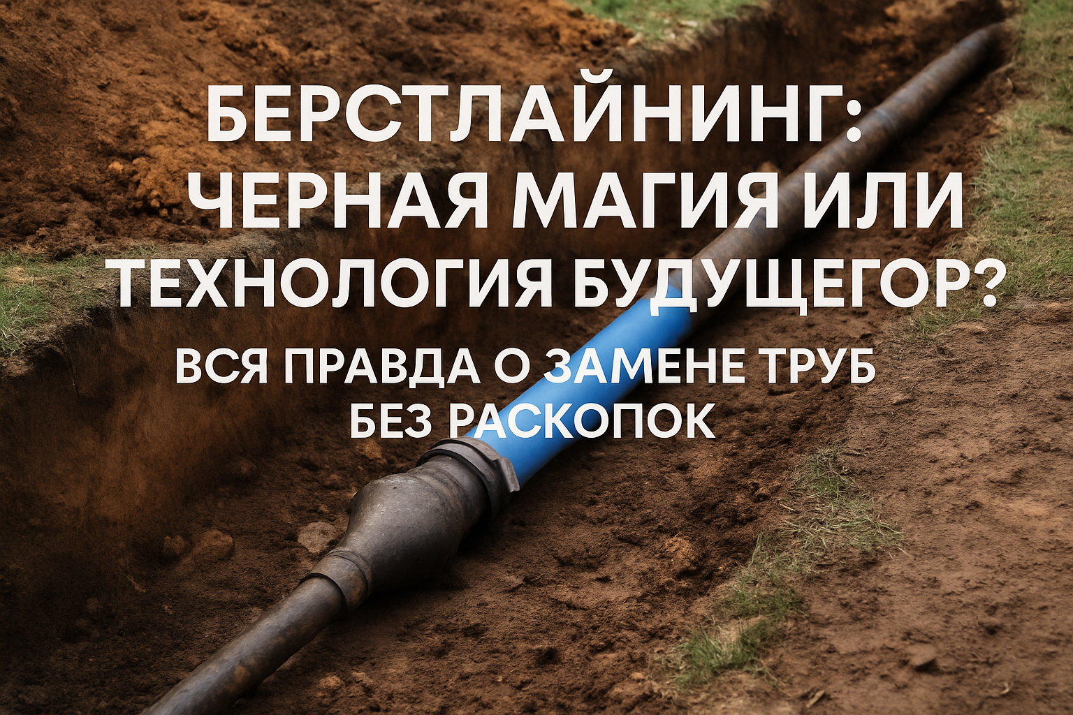 Берстлайнинг: секреты замены труб без раскопок и мифы о черной магии технологии будущего Берстлайнинг: секреты замены труб без раскопок и мифы о черной магии технологии будущего