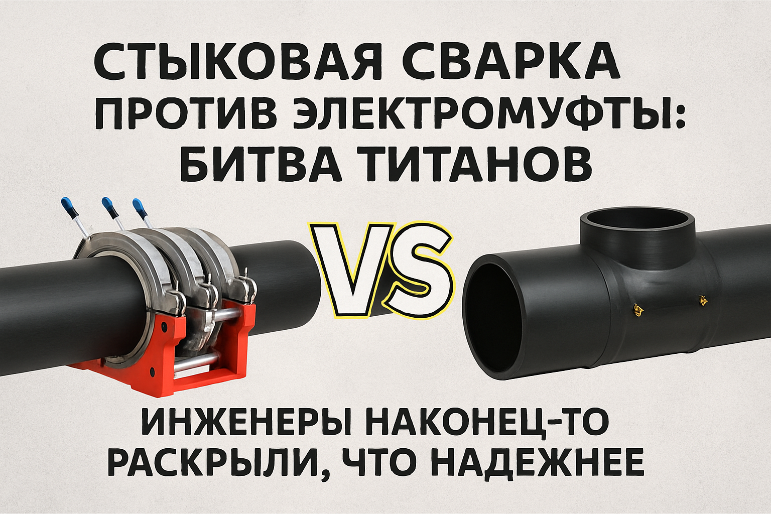 Стыковая сварка или электромуфта: какие секреты надёжности скрывают инженеры? Стыковая сварка или электромуфта: какие секреты надёжности скрывают инженеры?