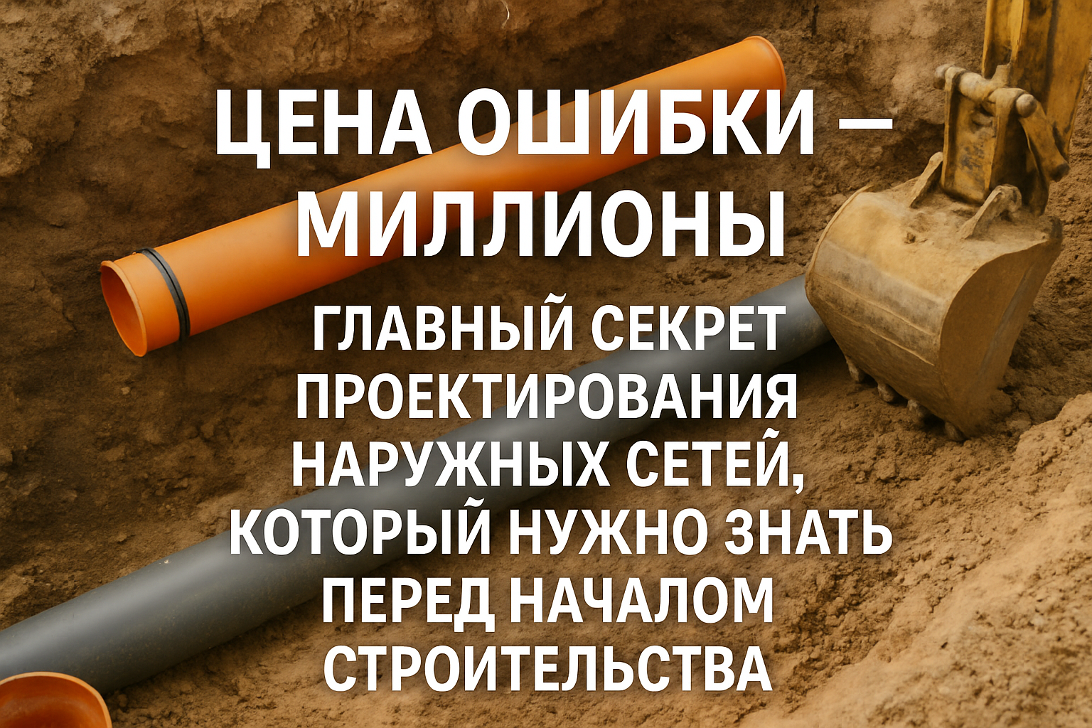 Цена ошибки — миллионы: 7 секретов проектирования наружных сетей, которые сэкономят вам деньги при строительстве Цена ошибки — миллионы: 7 секретов проектирования наружных сетей, которые сэкономят вам деньги при строительстве