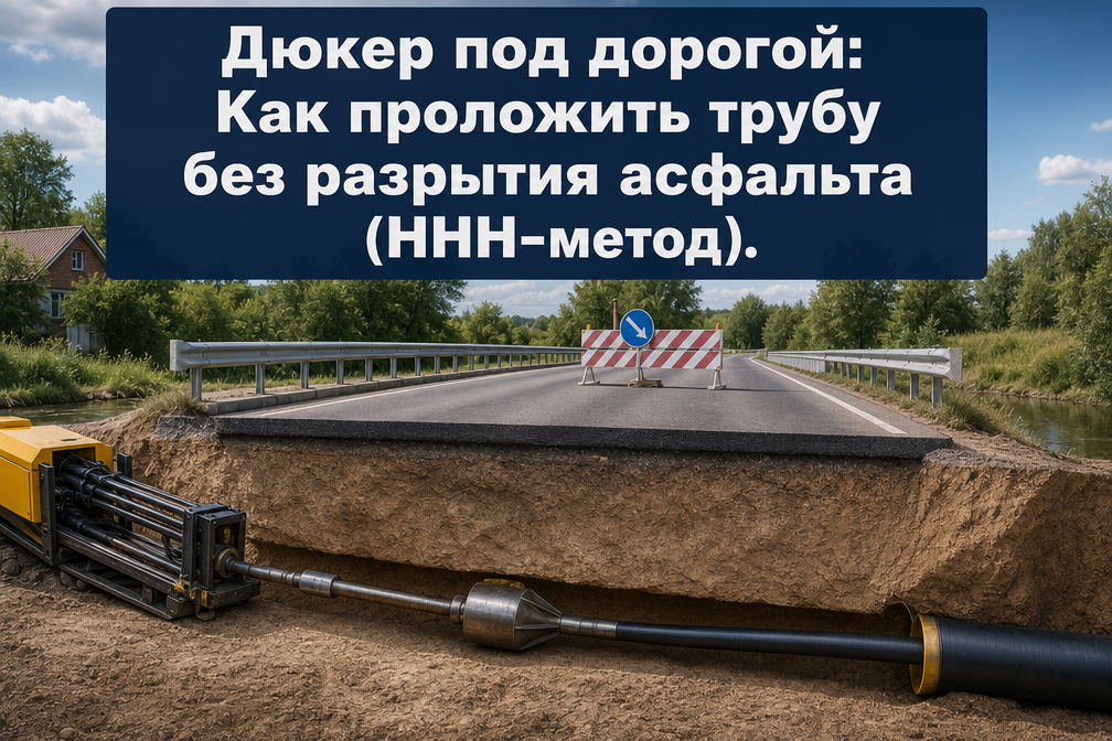 дюкер прокладка труба советы