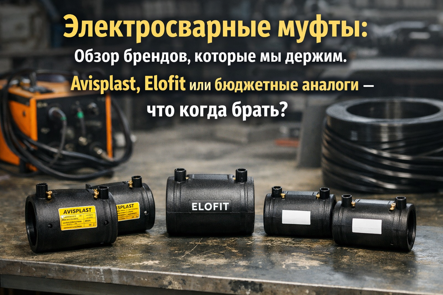 Электросварные муфты: как выбрать между Avisplast, Elofit и бюджетными брендами - секреты успешного выбора! Электросварные муфты: как выбрать между Avisplast, Elofit и бюджетными брендами - секреты успешного выбора!