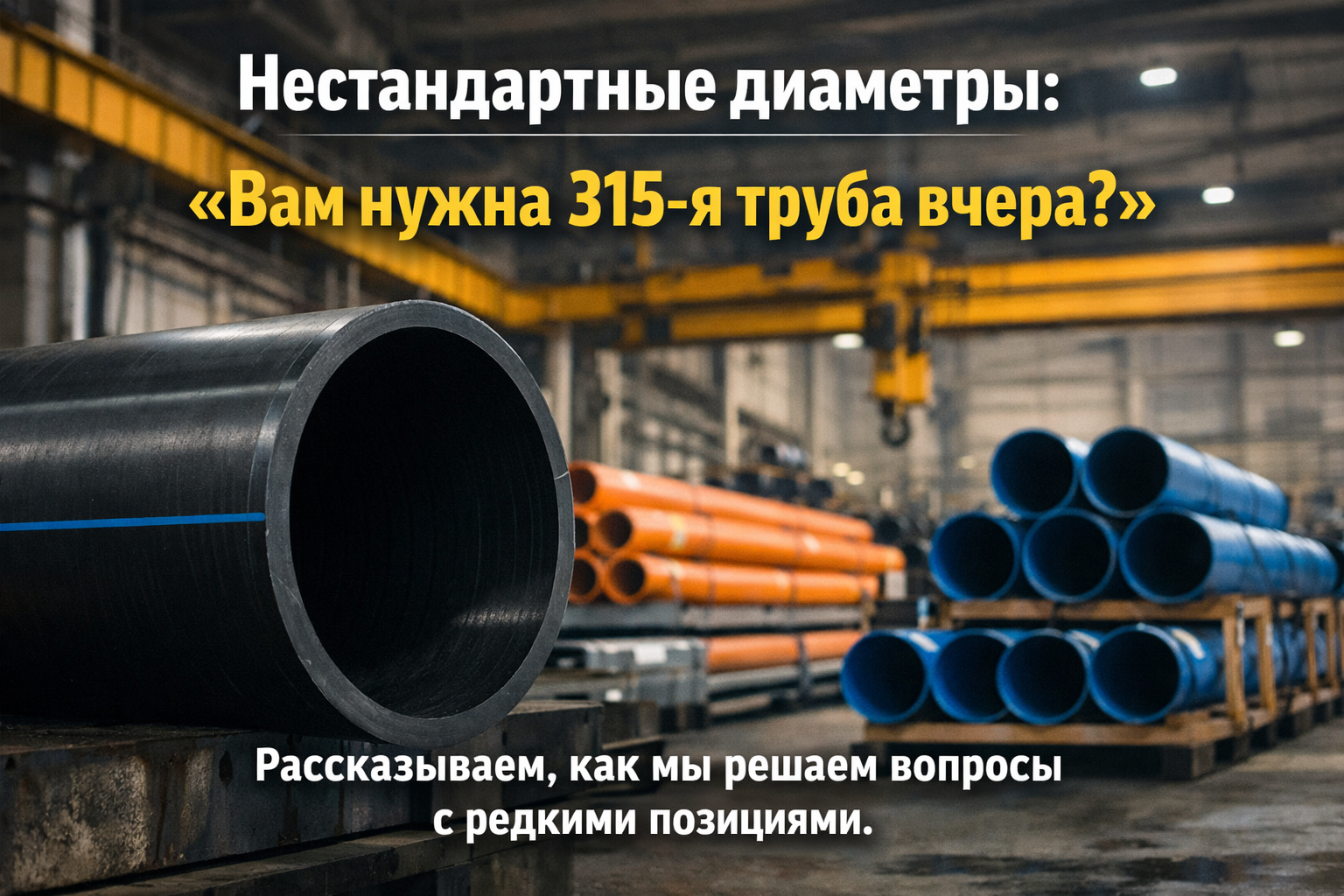 Как быстро и дешево найти редкие трубы: секреты решения вопроса с диаметром 315 мм! Как быстро и дешево найти редкие трубы: секреты решения вопроса с диаметром 315 мм!