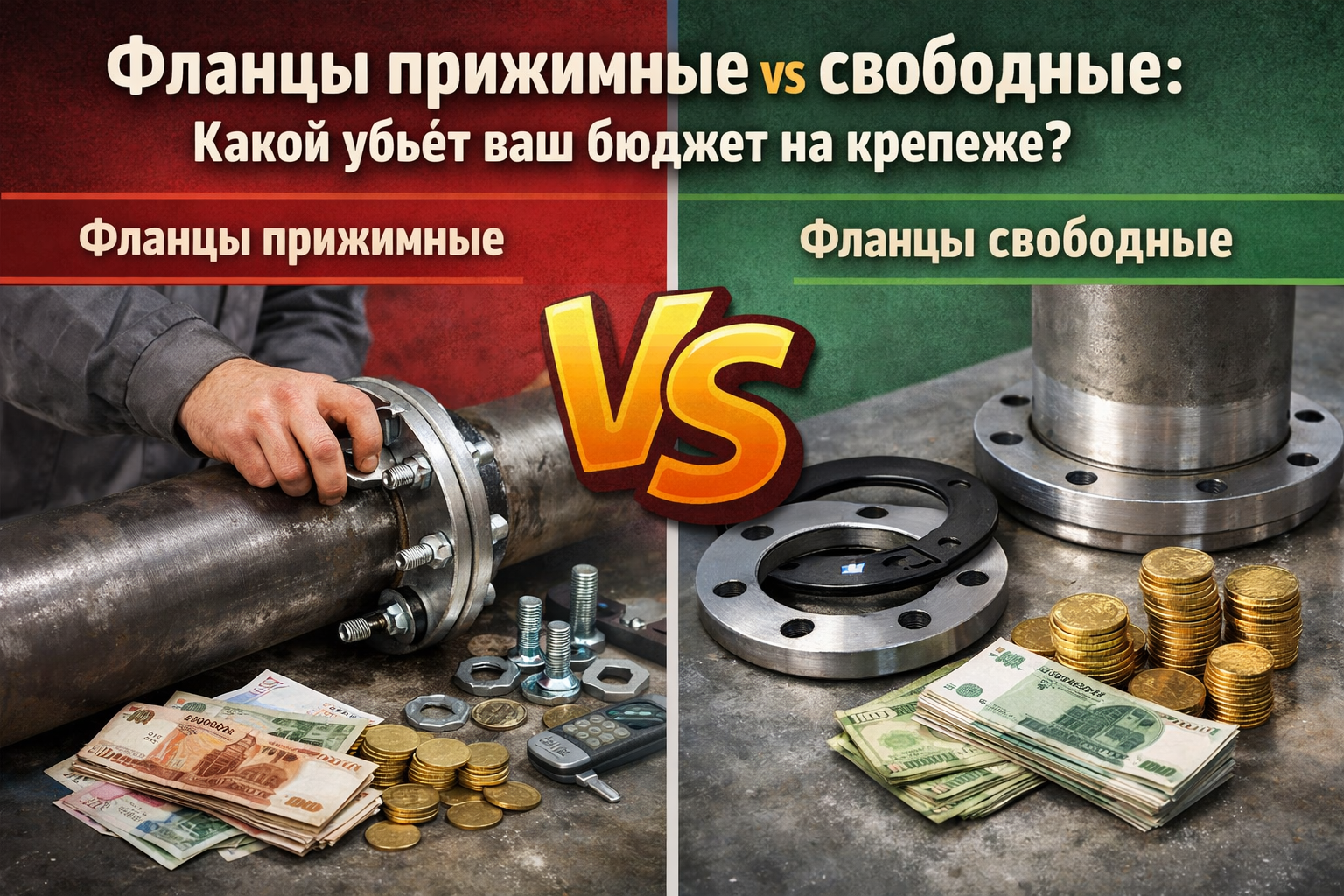 Фланцы прижимные и свободные: 7 неожиданных мифов, которые разорят ваш бюджет на крепеж! Фланцы прижимные и свободные: 7 неожиданных мифов, которые разорят ваш бюджет на крепеж!