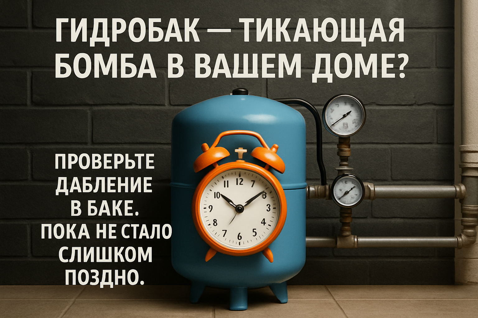 Как проверить давление в гидробаке и избежать опасностей для вашего дома? Как проверить давление в гидробаке и избежать опасностей для вашего дома?