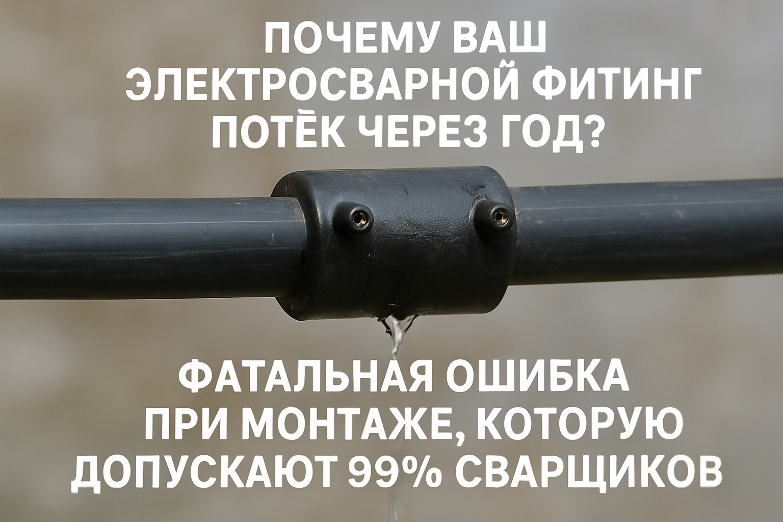 Зачем ваши электросварные фитинги текут? 5 фатальных ошибок, которых следует избегать, чтобы увеличить срок службы! Зачем ваши электросварные фитинги текут? 5 фатальных ошибок, которых следует избегать, чтобы увеличить срок службы!