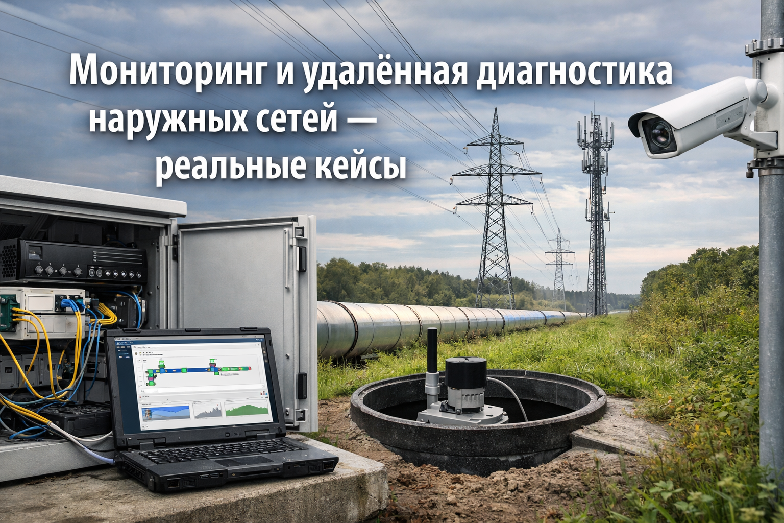 Ошибки в мониторинге наружных сетей: как избежать потерь и повысить эффективность за копейки Ошибки в мониторинге наружных сетей: как избежать потерь и повысить эффективность за копейки