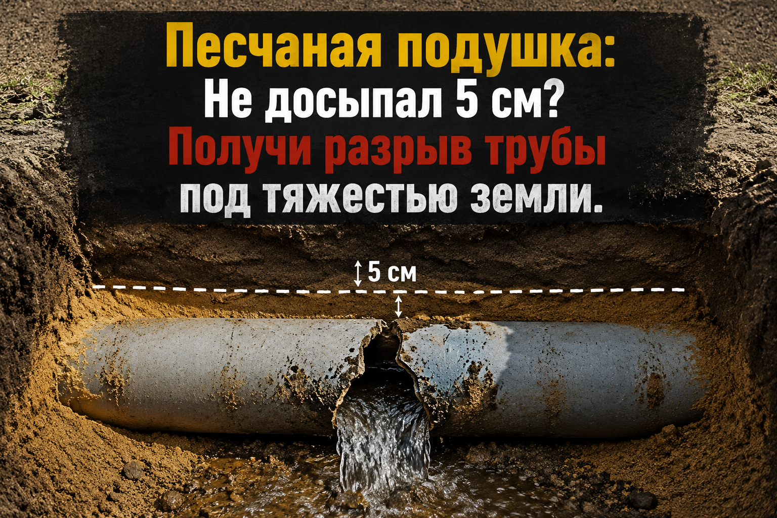 песчаная-подушка-ошибки-труб