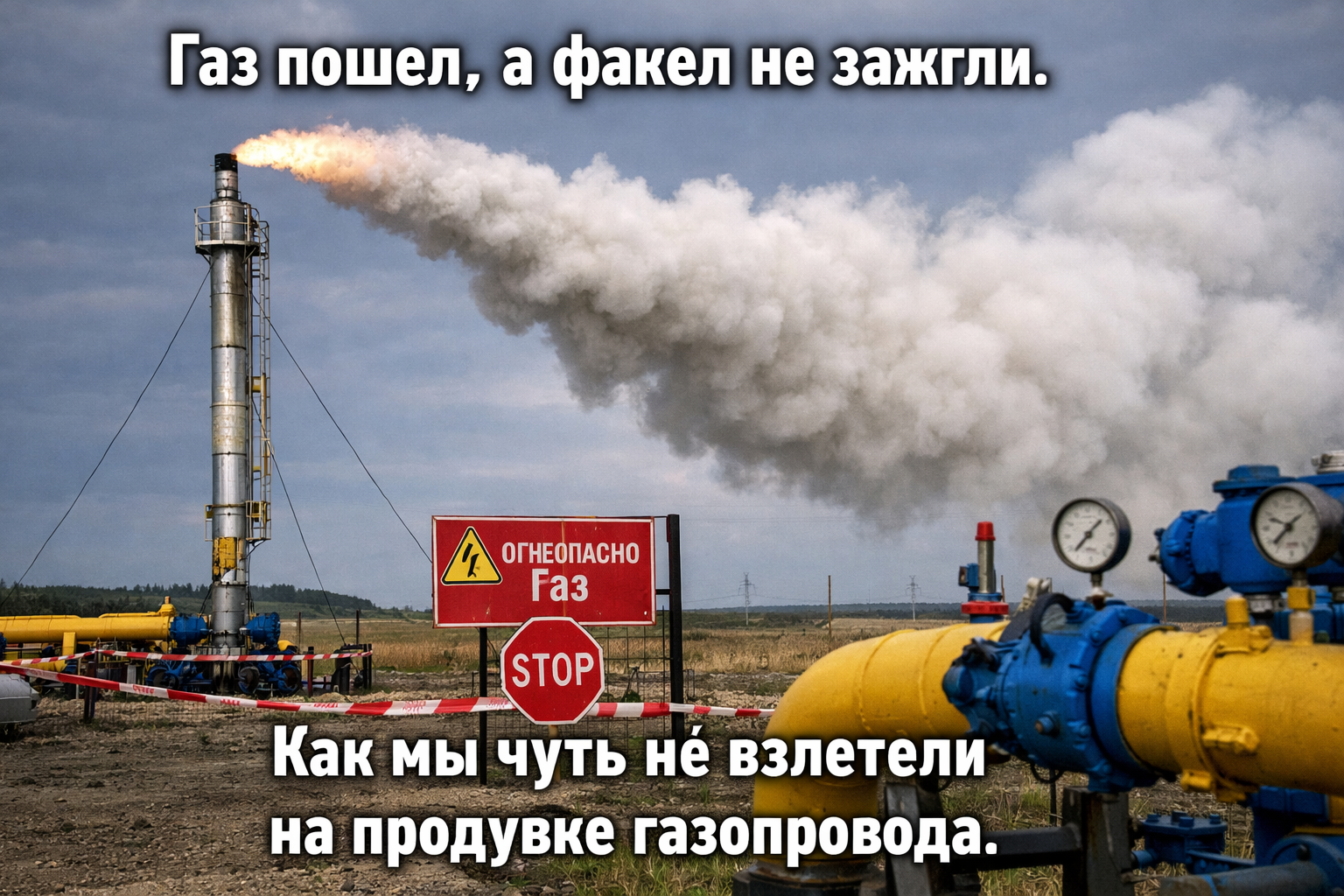 Секреты безопасной продувки газопровода: как избежать аварий и не упустить шанс на успешный запуск Секреты безопасной продувки газопровода: как избежать аварий и не упустить шанс на успешный запуск