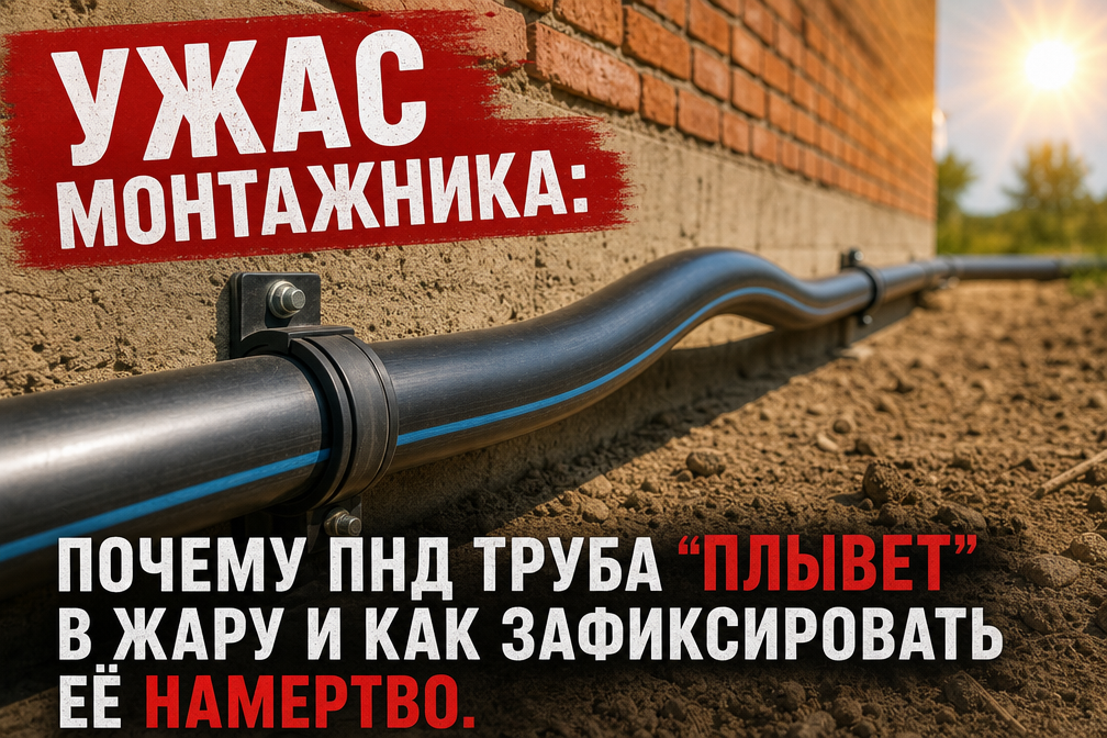 с секретами монтажа ПНД трубы