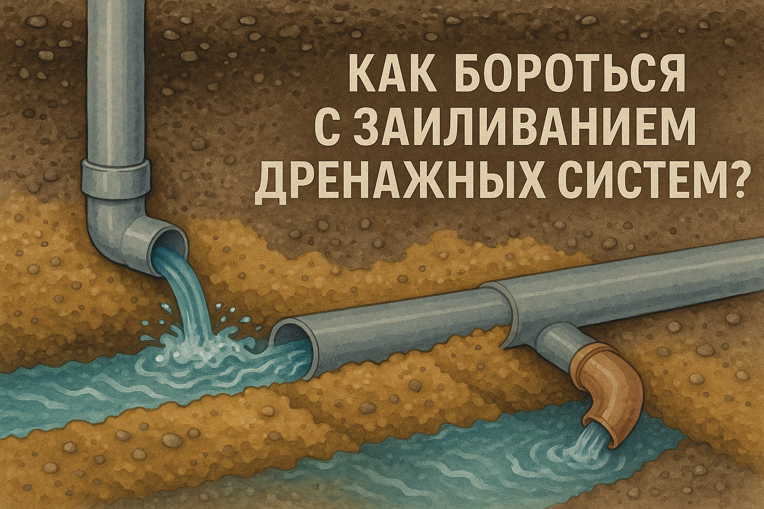 Секреты эффективной борьбы с заиливанием дренажных систем: лучшие методы и решения за копейки Секреты эффективной борьбы с заиливанием дренажных систем: лучшие методы и решения за копейки