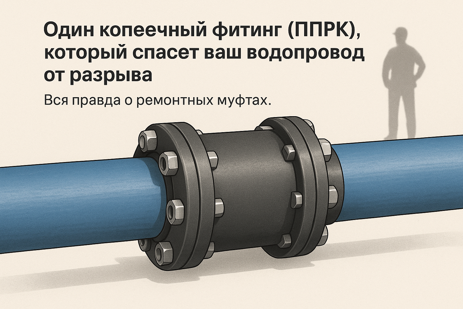 Секреты ремонтных муфт: как один копеечный фитинг спасет ваш водопровод от разрыва Секреты ремонтных муфт: как один копеечный фитинг спасет ваш водопровод от разрыва