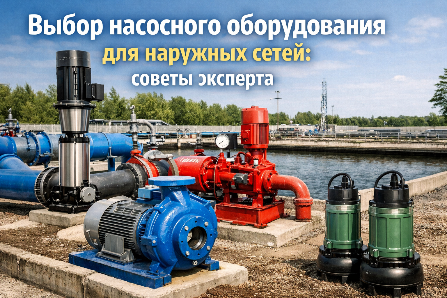 Секреты выбора насосного оборудования для наружных сетей: как не допустить ошибок и сэкономить деньги Секреты выбора насосного оборудования для наружных сетей: как не допустить ошибок и сэкономить деньги