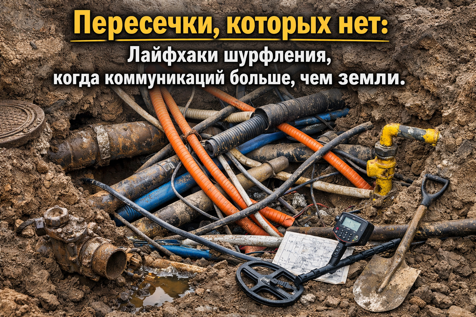 Секреты шурфления: 10 хитрых лайфхаков для работы с пересеченной местностью и скрытыми коммуникациями Секреты шурфления: 10 хитрых лайфхаков для работы с пересеченной местностью и скрытыми коммуникациями