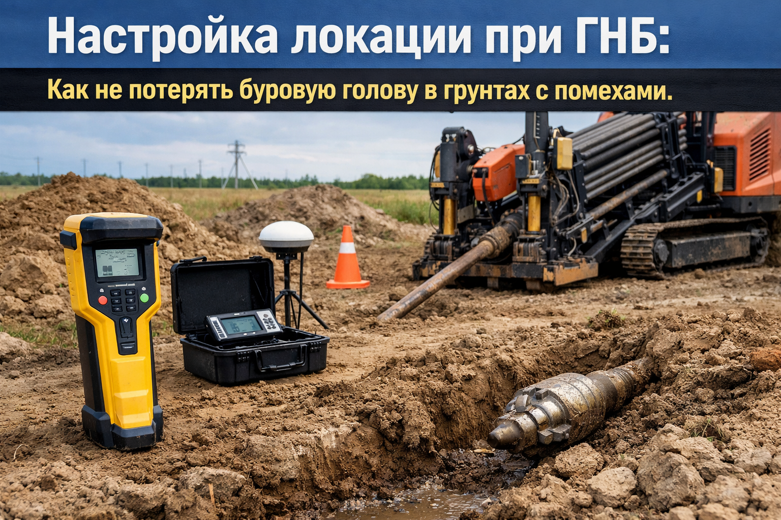 Секреты успешной настройки локации при ГНБ: как не потерять буровую голову в сложных грунтах Секреты успешной настройки локации при ГНБ: как не потерять буровую голову в сложных грунтах