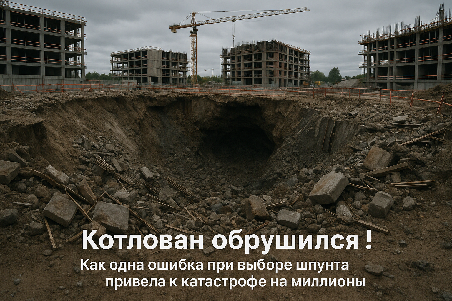Как одна ошибка при выборе шпунта привела к катастрофе: советы, чтобы не повторить!