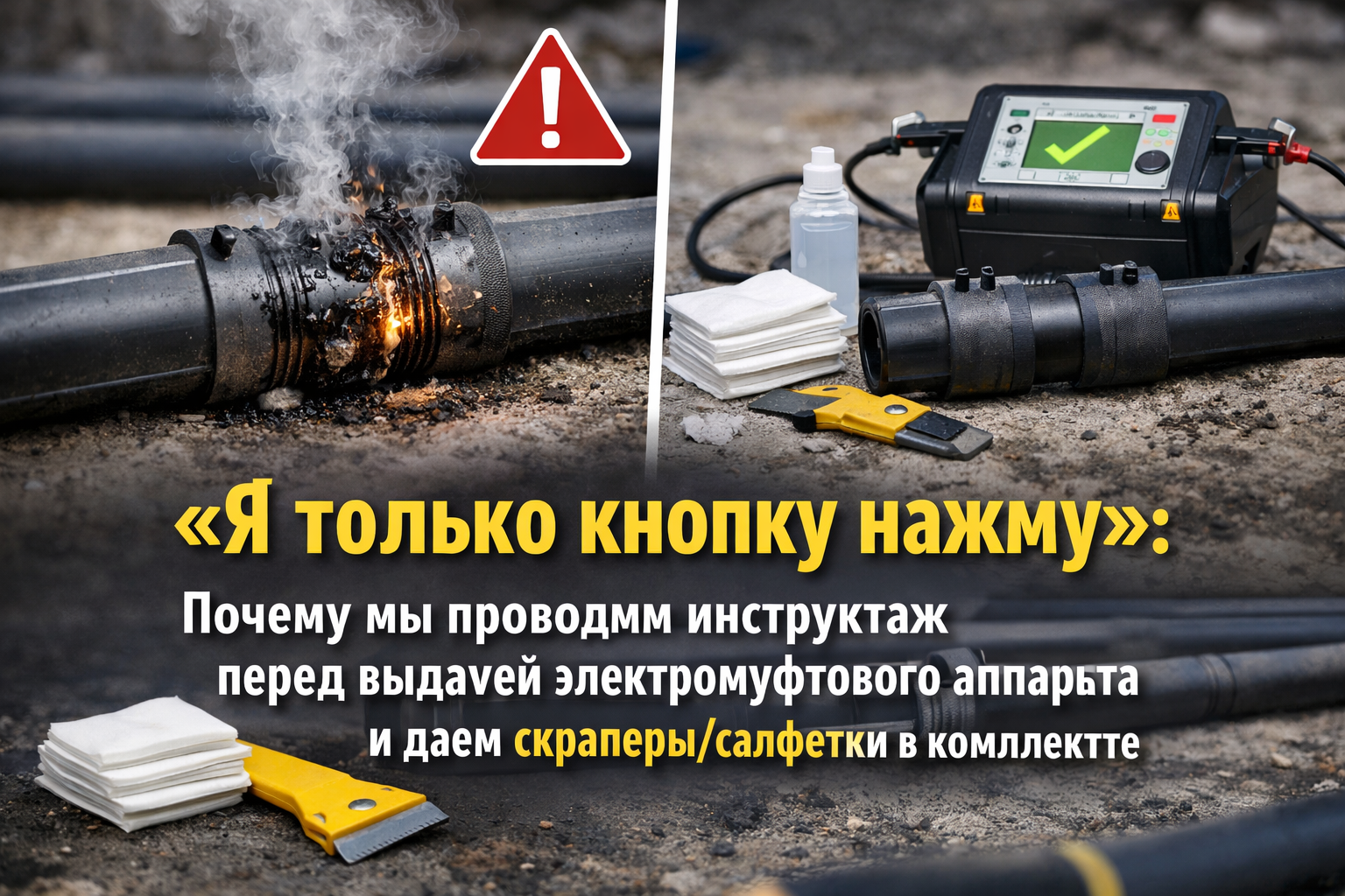 5 неожиданных причин, почему инструктаж по использованию электромуфтового аппарата — это не просто формальность!