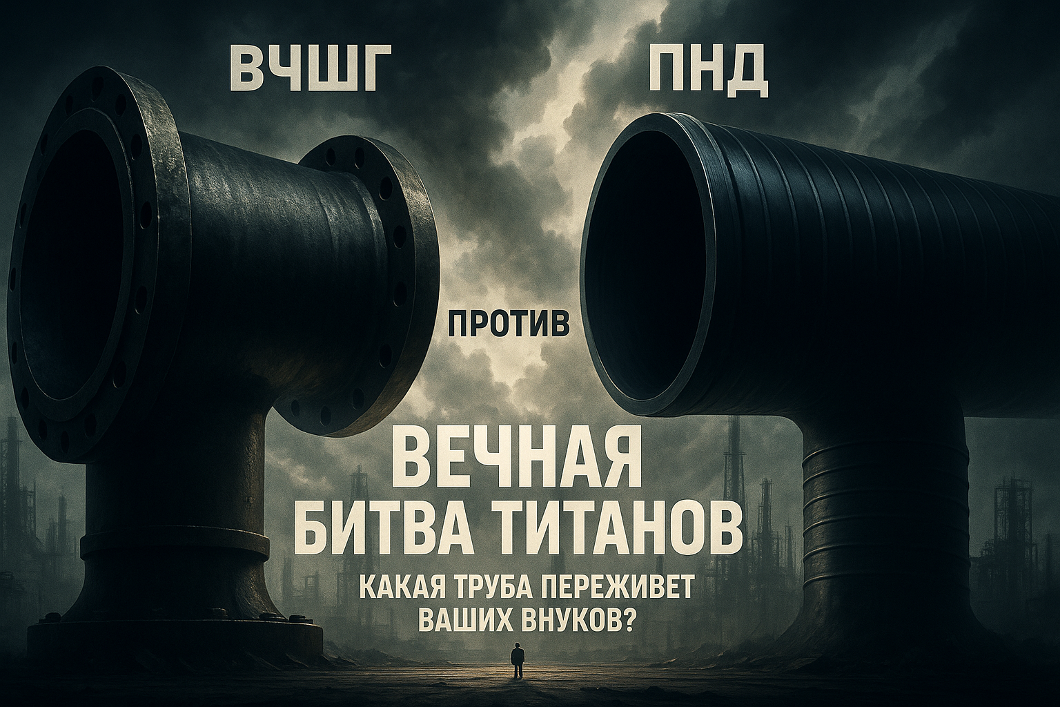 ВЧШГ или ПНД: секреты выбора трубы, которая прослужит вашим внукам веками!